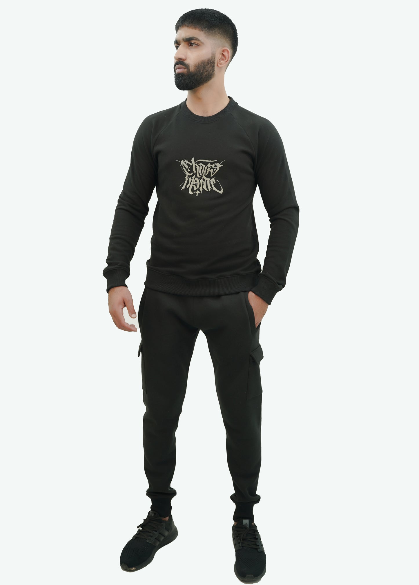 Crew Neck Long Sleeve Sweat Shirt