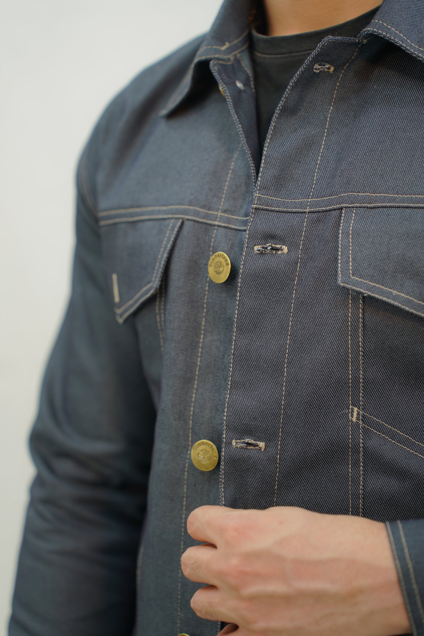 Mens Basic Denim Jacket