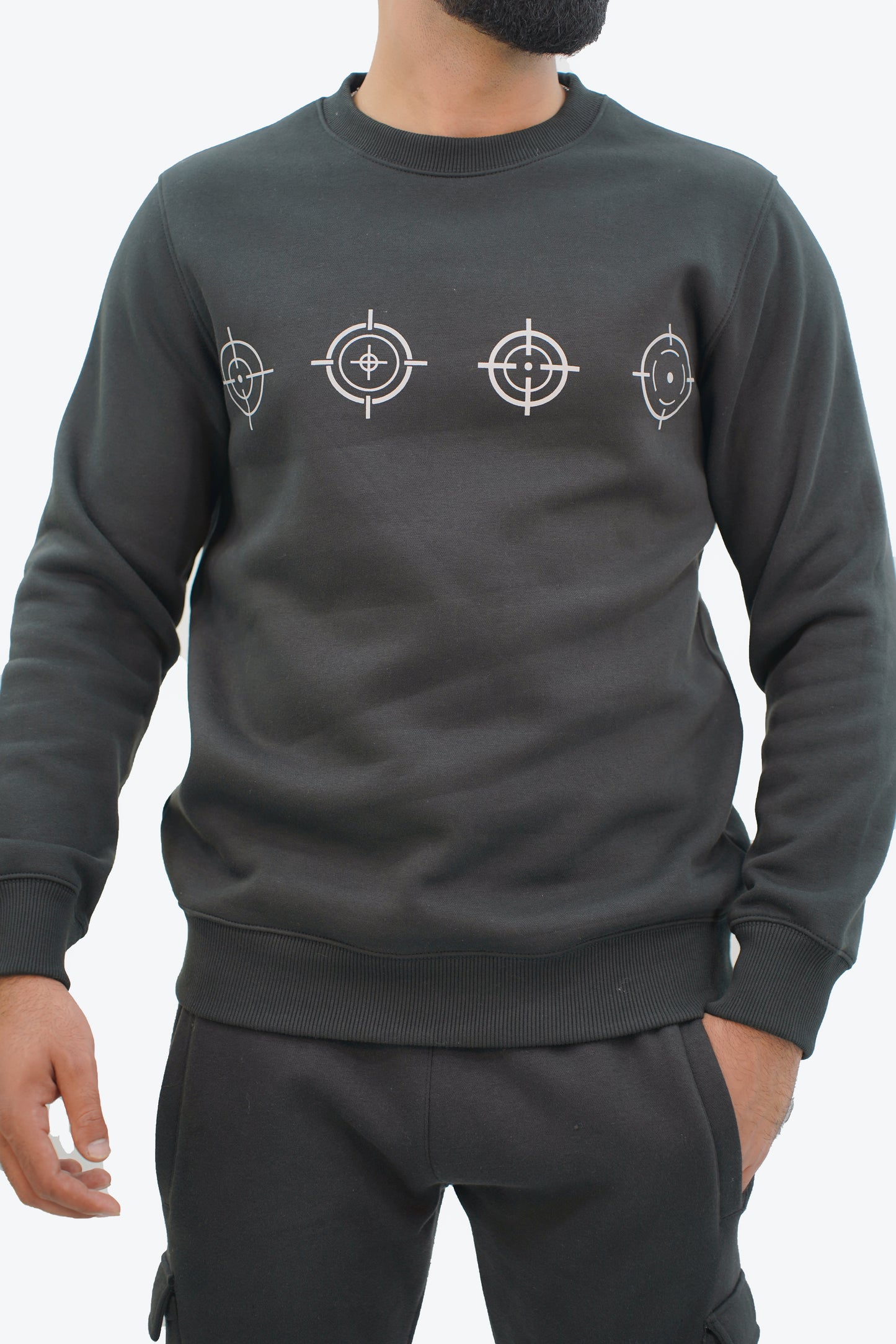 Crossed Guns/Revolvers Rebel Outlaw Retro Style Sweatshirt