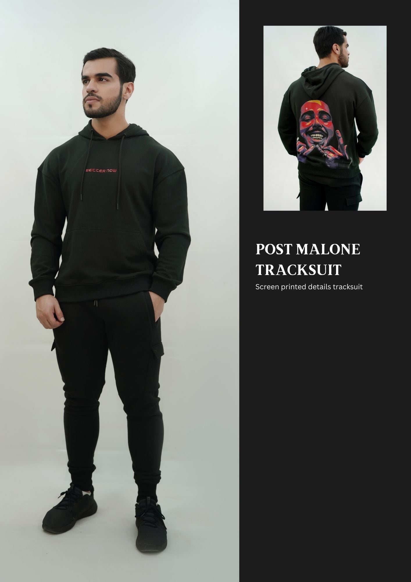 Post Malone Studded Hoodie