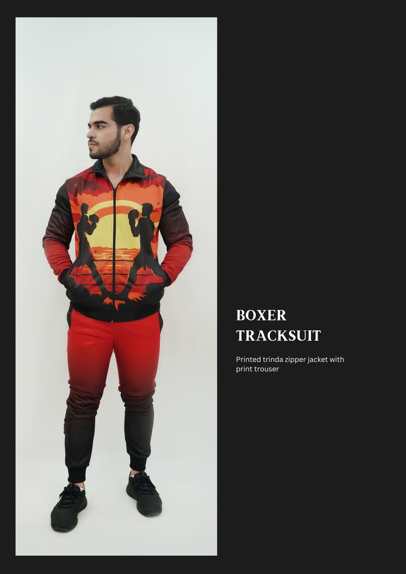 Gradient Boxing TrackSuit Set