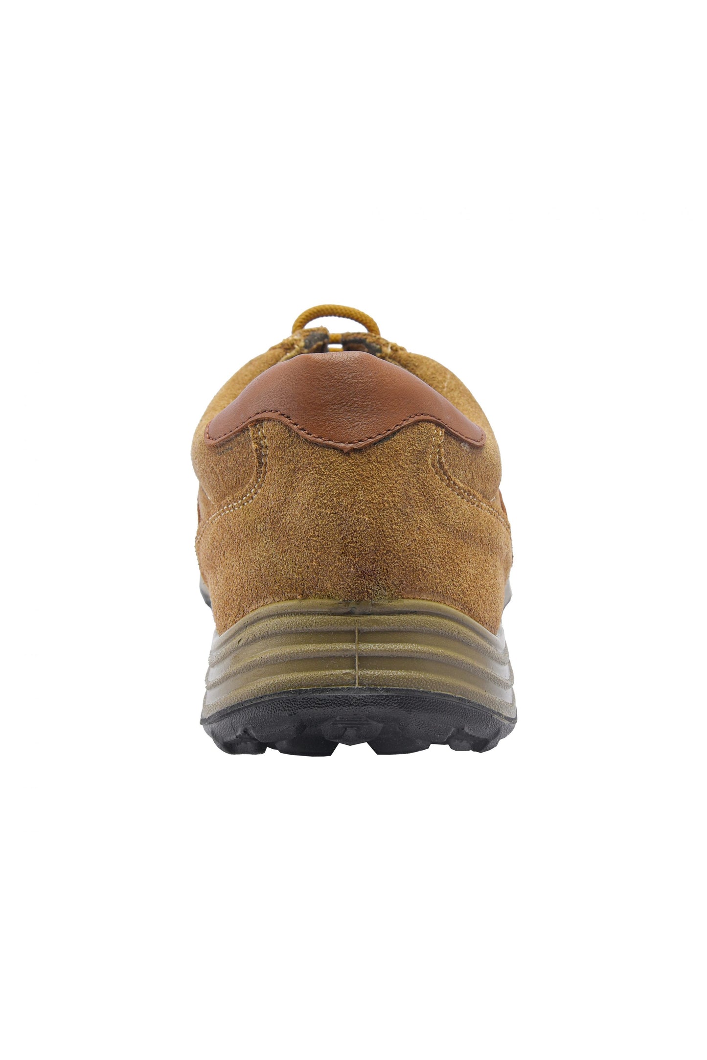 Men Beige Suede Leather Jogger Shoes