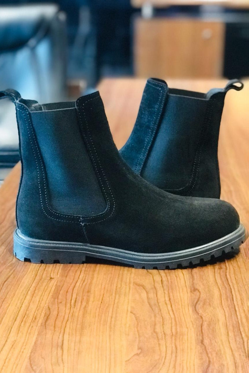 Suede Chelsea  Boots