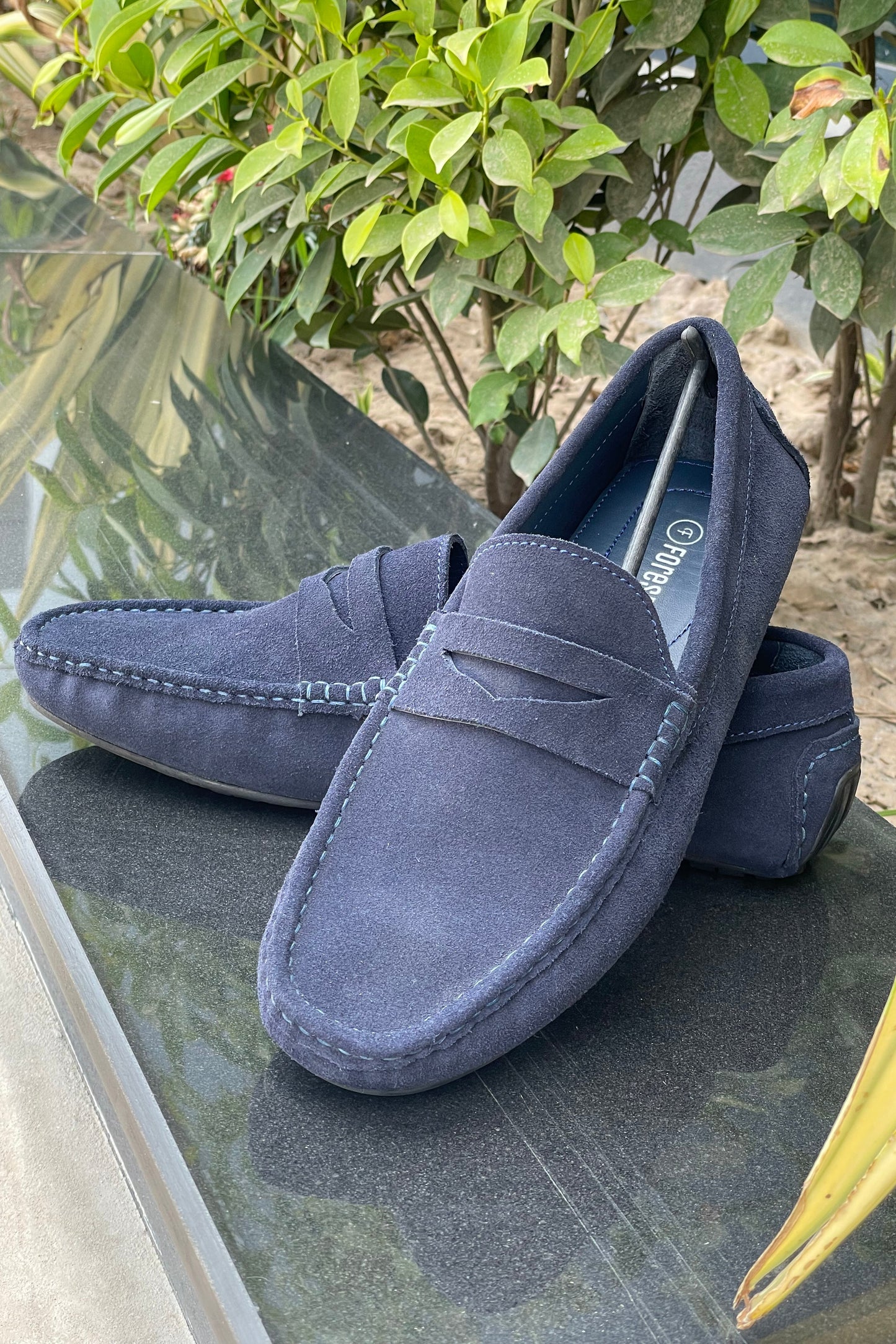 Suede Mocassin