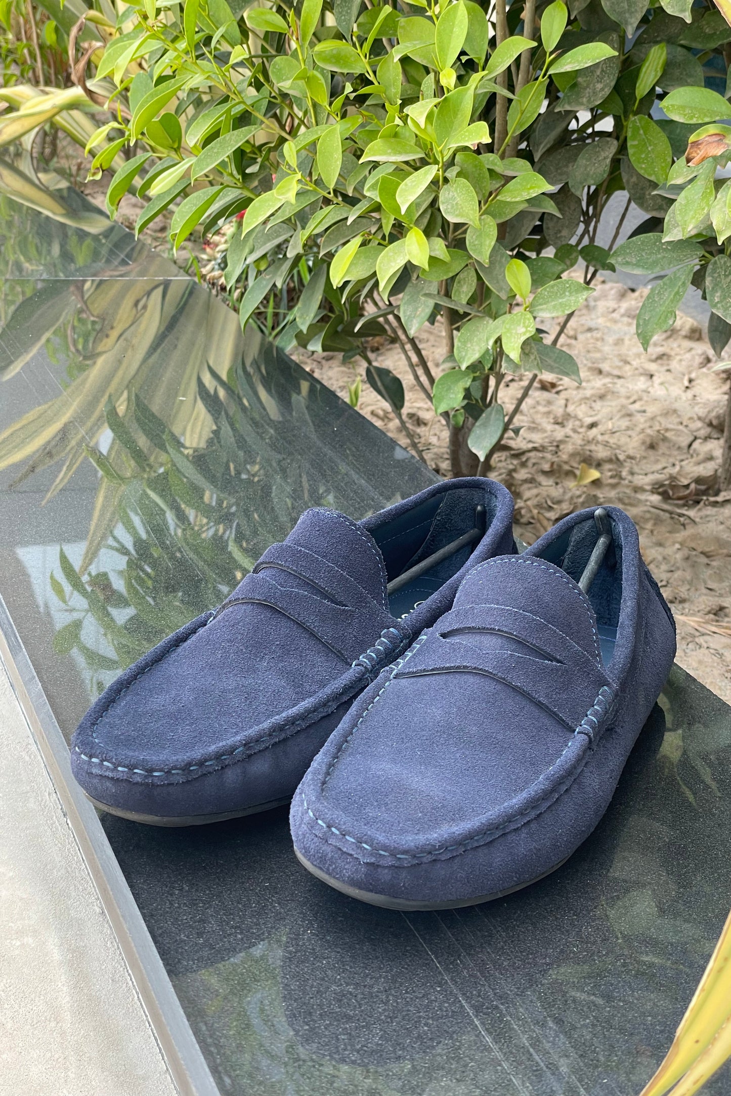 Suede Mocassin