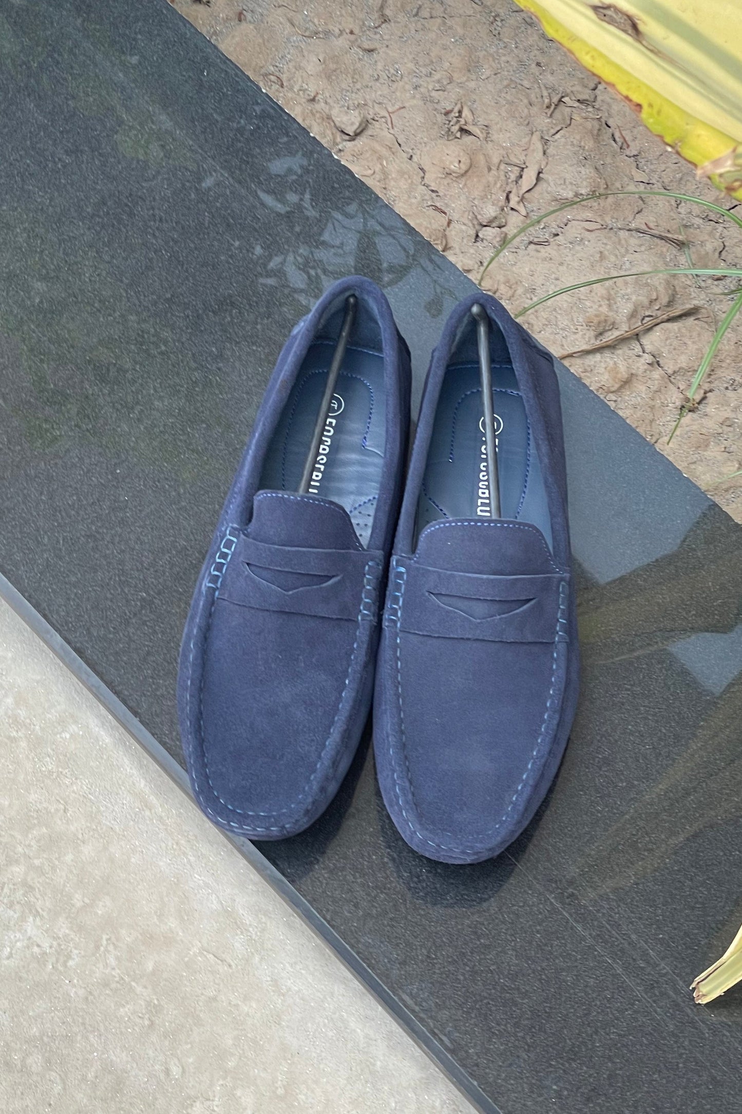 Suede Mocassin