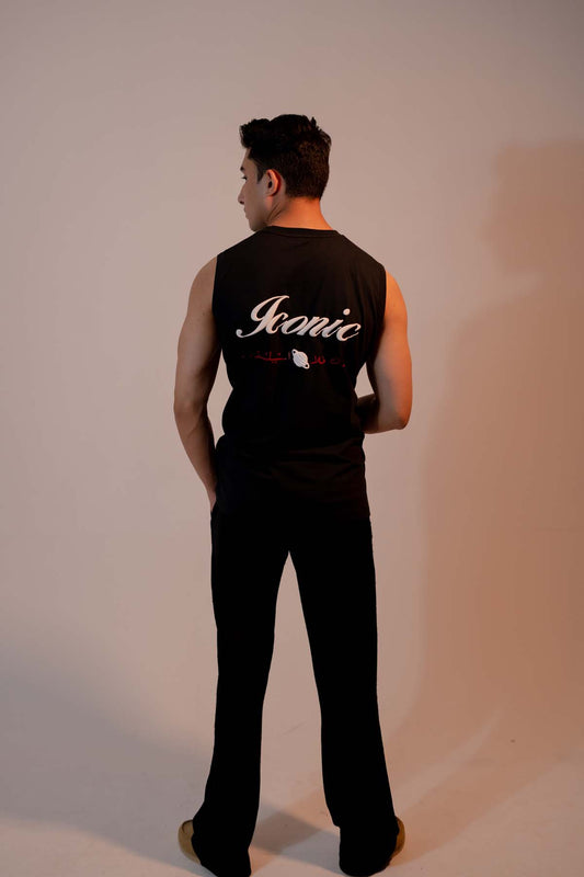 Sleeveless Tanks- Black