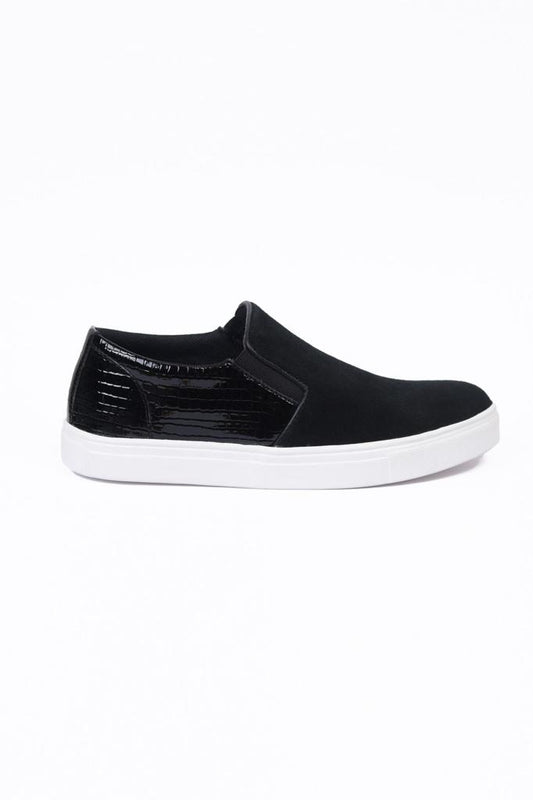 SUEDE LEATHER SLIP ON