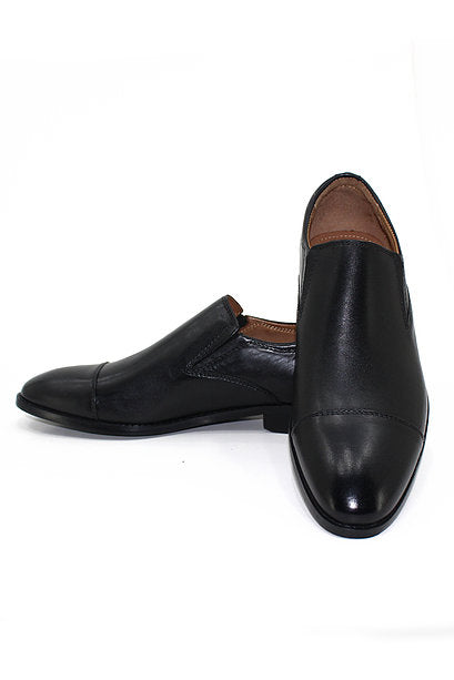 REAL LEATHER SLIP ON SHOE