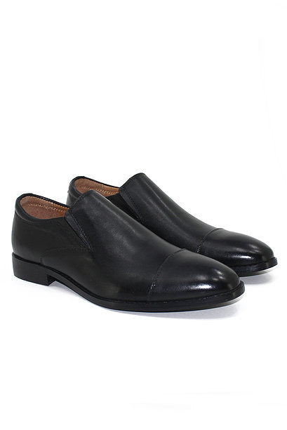 REAL LEATHER SLIP ON SHOE